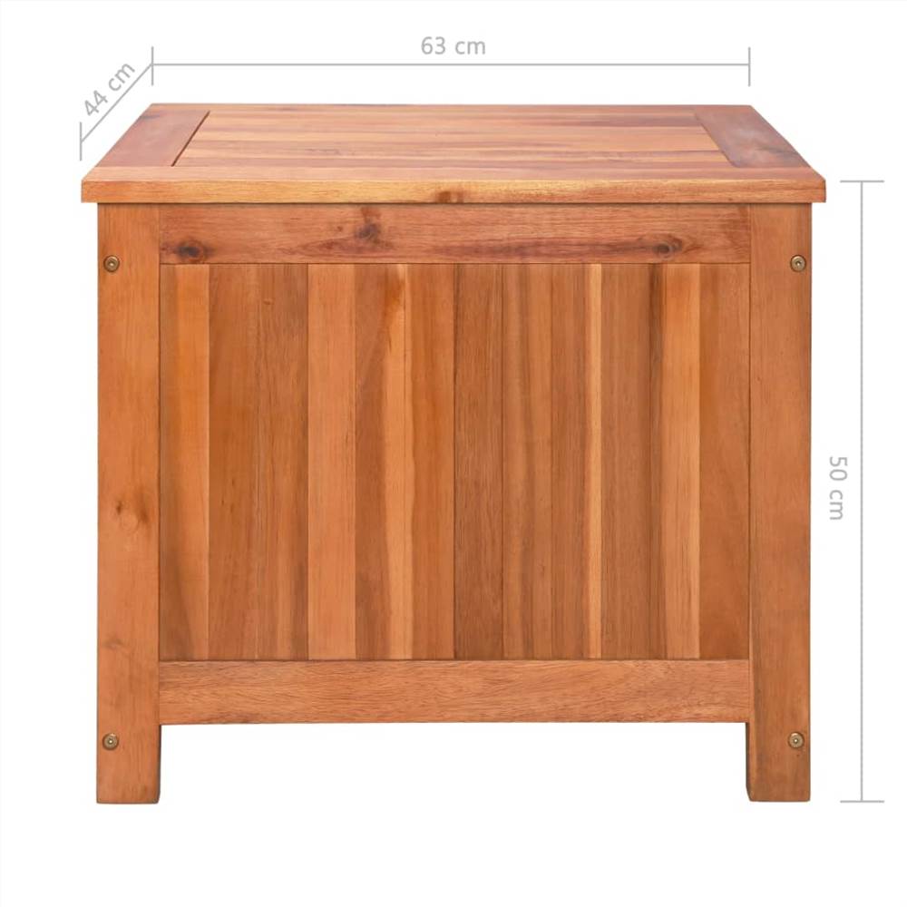 Ice Box Solid Acacia Wood 63x44x50 cm