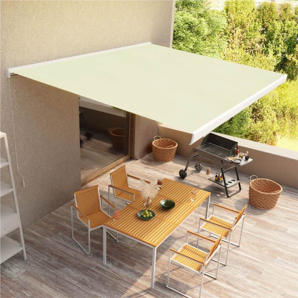 

Manual Cassette Awning 450x300 cm Cream