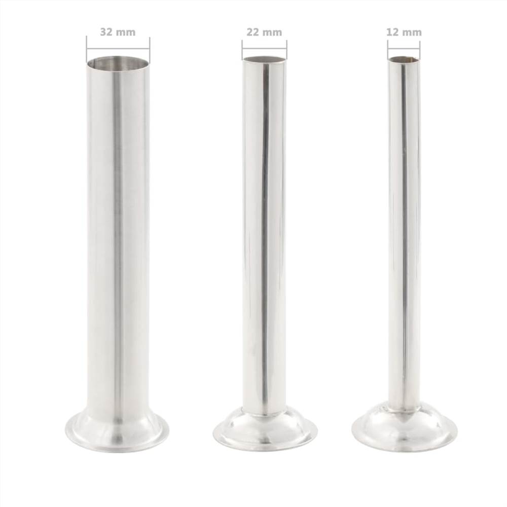 Manual Sausage Stuffer Silver 5 L Stainless Steel