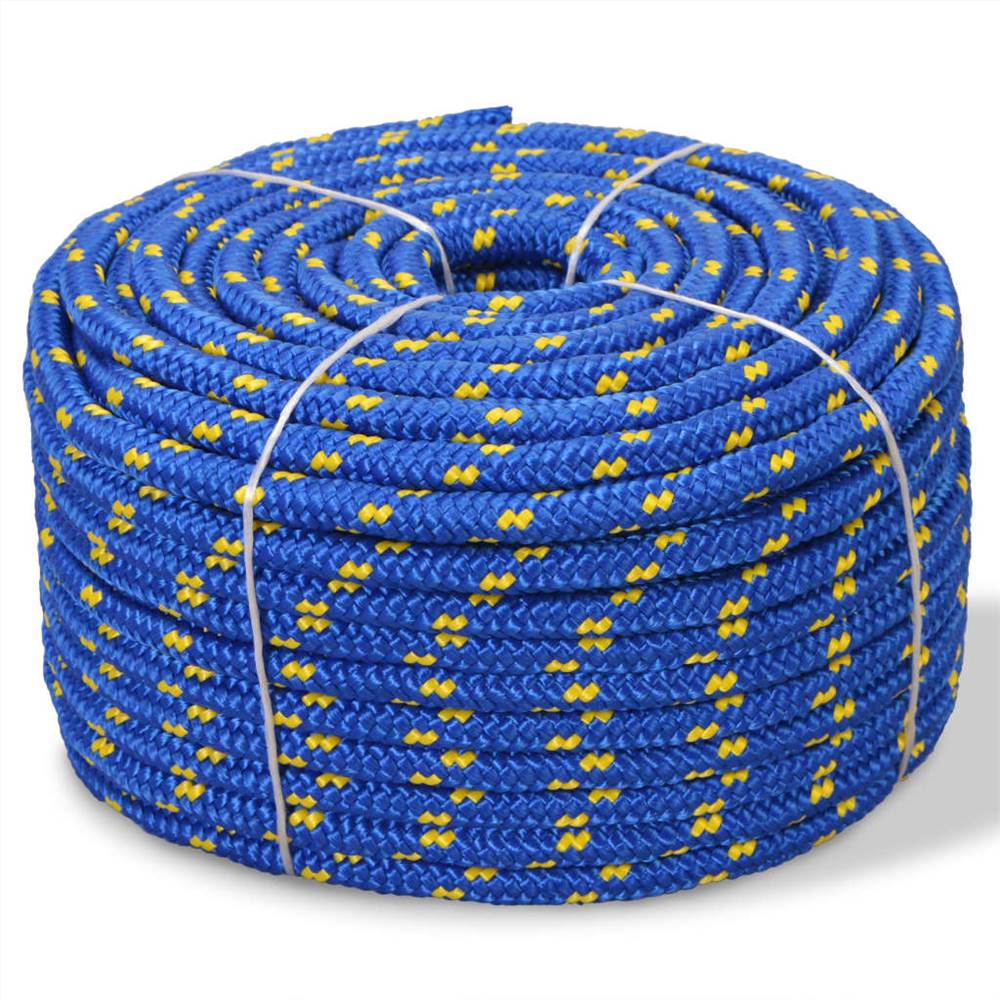 Marine Rope Polypropylene 16 mm 250 m Blue