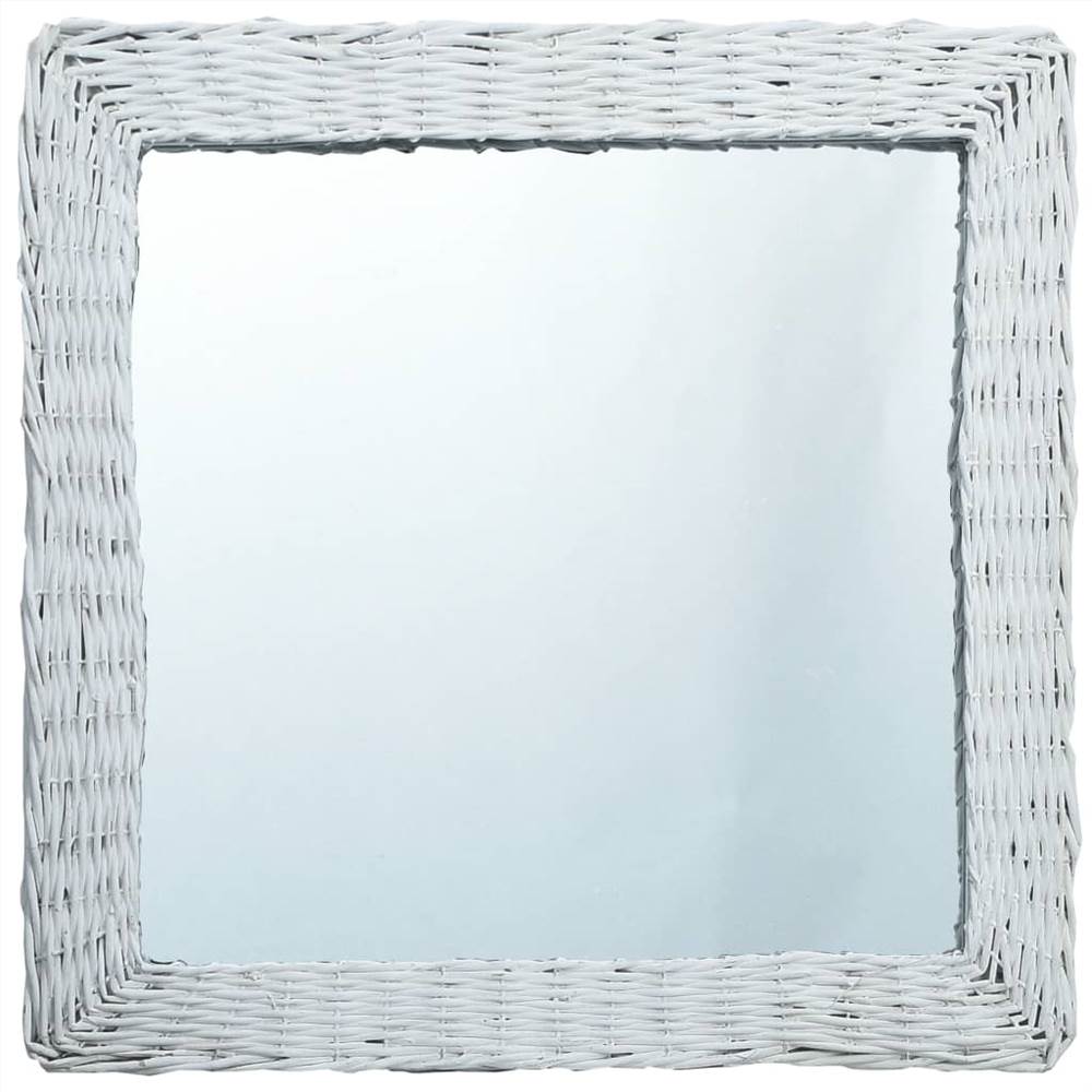 

Mirror White 50x50 cm Wicker