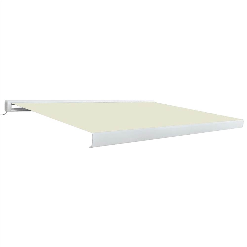 Motorised Cassette Awning 350x250 cm Cream