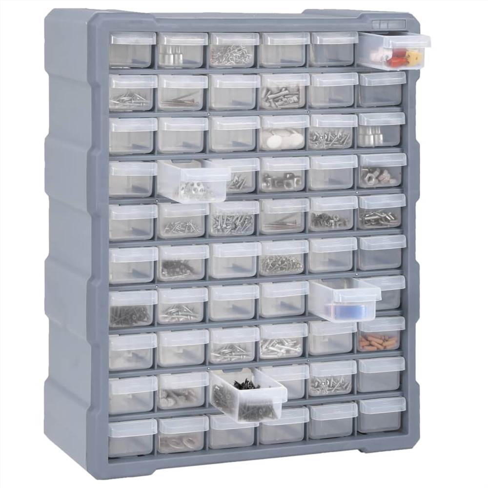 Multi Drawer Organiser With 60 Drawers, Multi Drawer Storage Cabinet Organiser