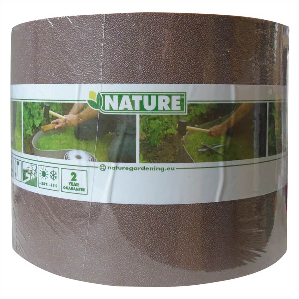 Nature Garden Border Edging 0.15x10 m Taupe