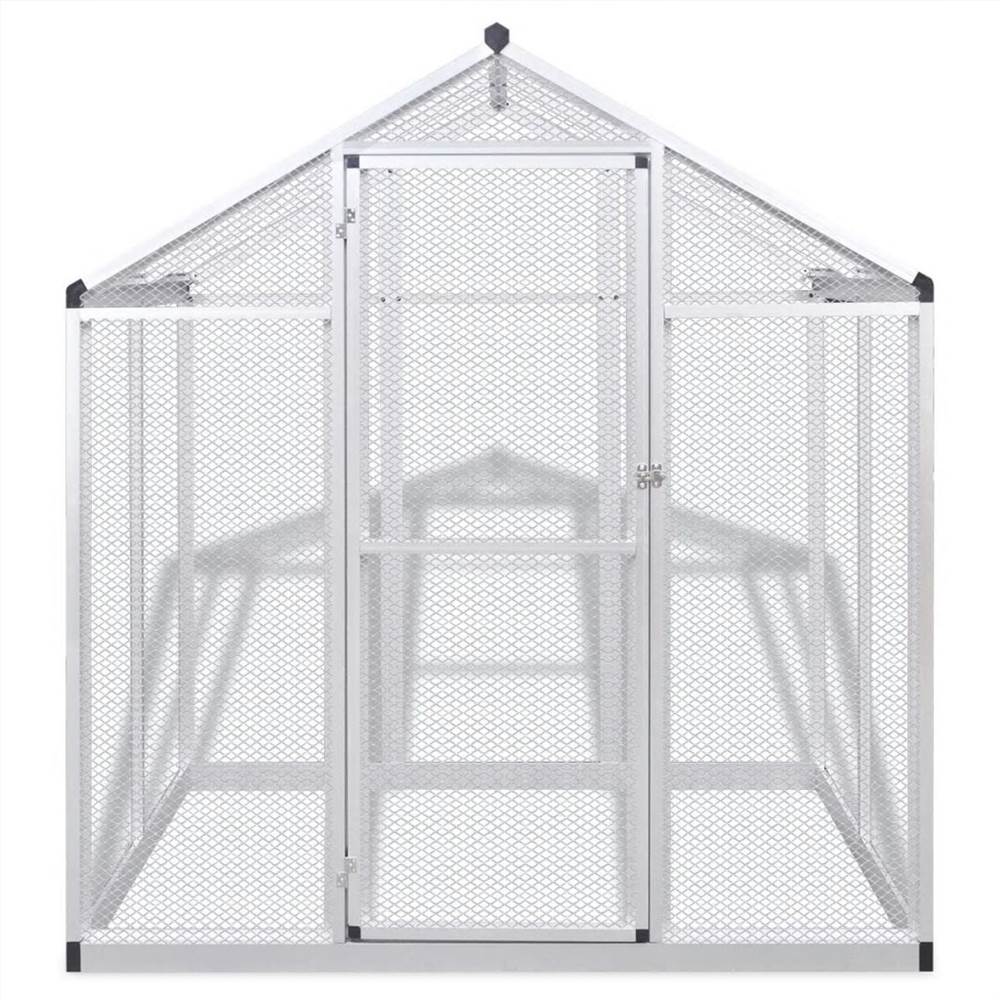 Outdoor Aviary Aluminium 178x122x194 cm