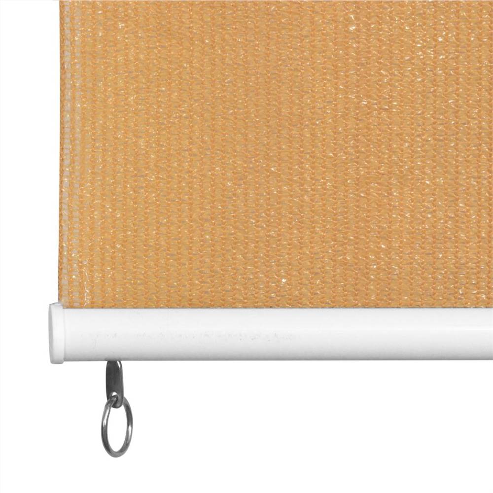 Outdoor Roller Blind 120x140 cm Beige