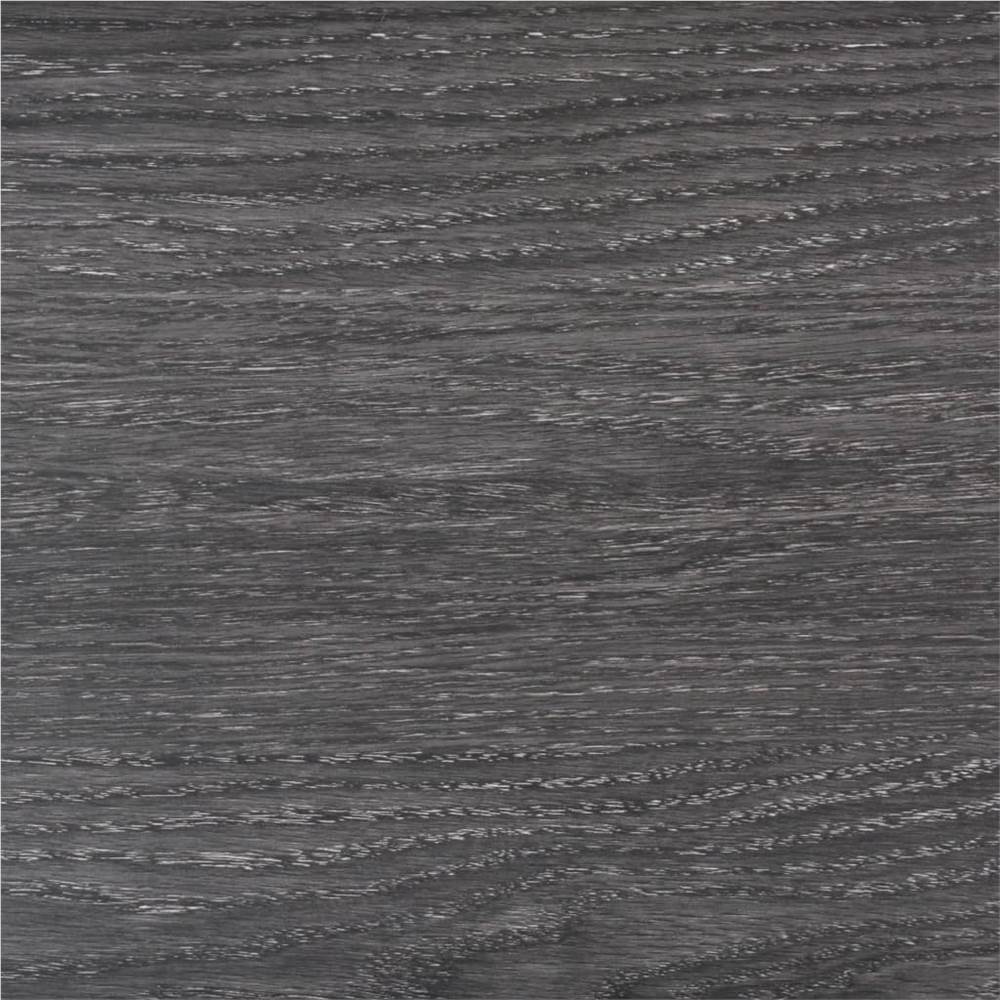 PVC Flooring Planks 4.46 m² 3 mm Black