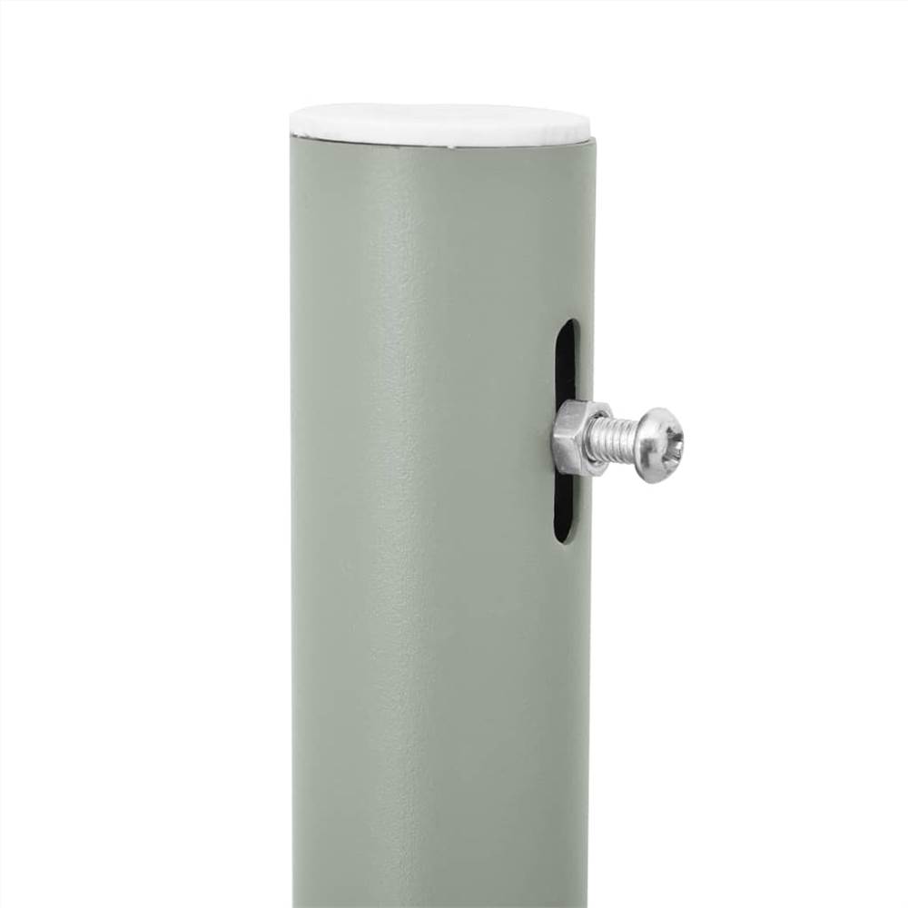 Patio Retractable Side Awning 140x500 cm Cream