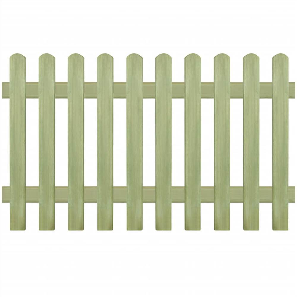 

Picket Fence Impregnated Pinewood 170x100 cm 6/9 cm