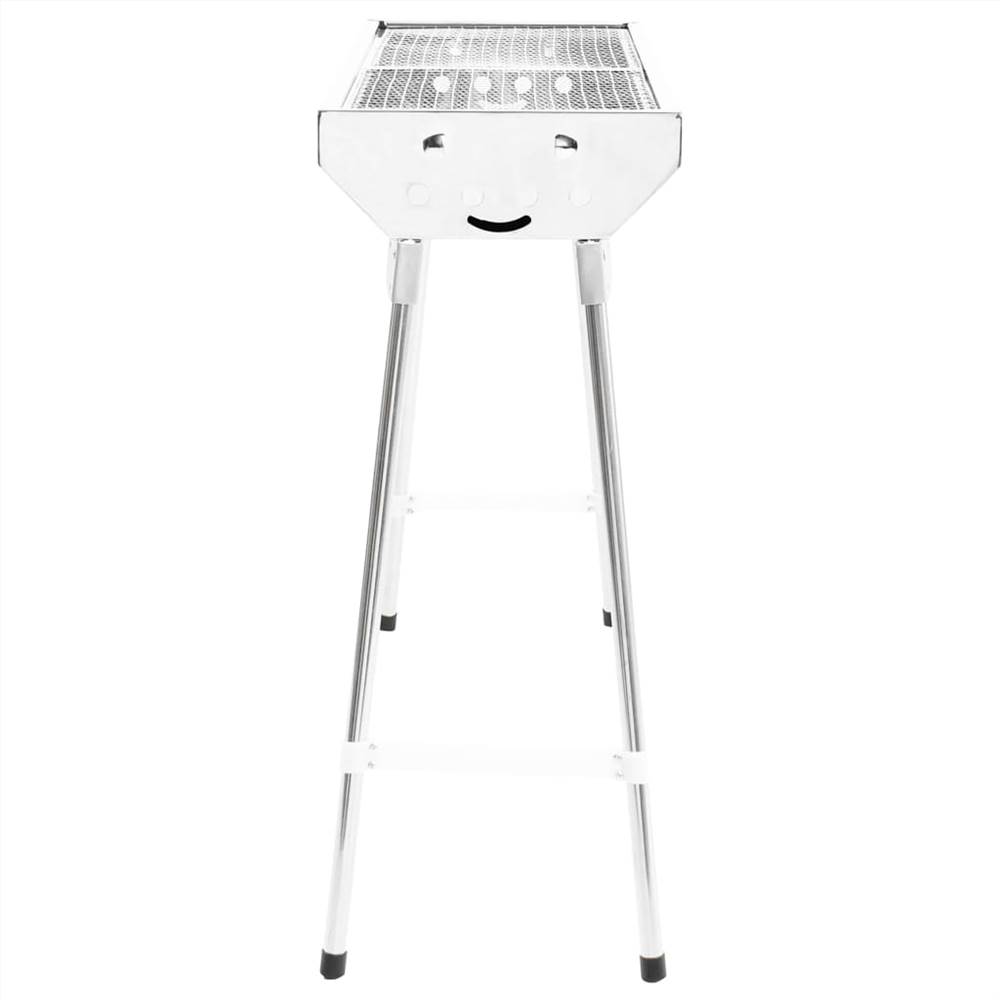 Portable Folding Camping BBQ Grill Stainless Steel