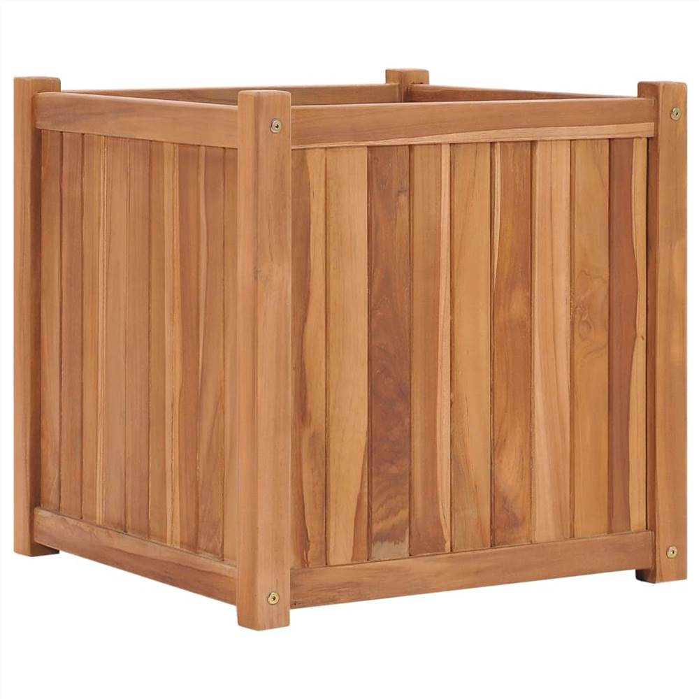 

Raised Bed 50x50x50 cm Solid Teak Wood