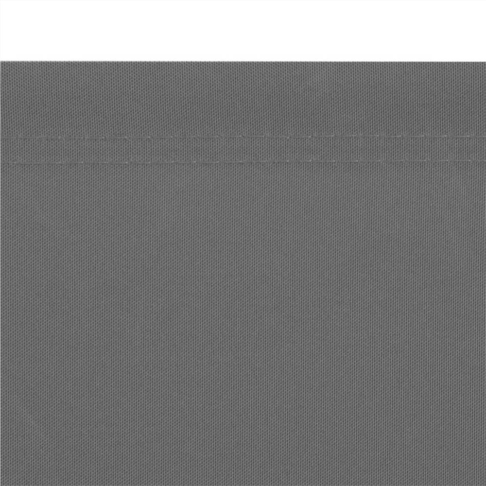 Retractable Side Awning 160x600 cm Grey