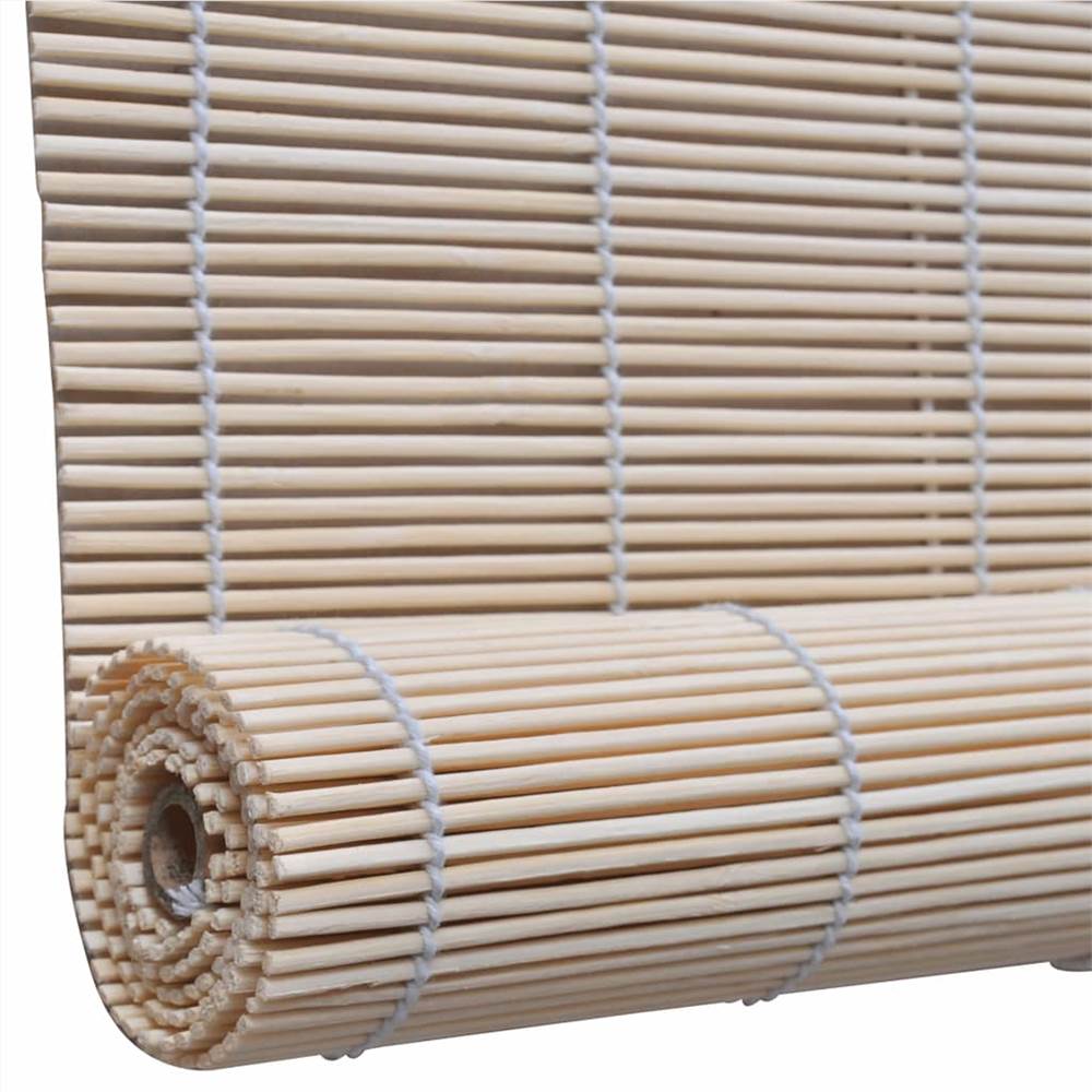 Roller Blind Bamboo 100x220 Cm Natural   Roller Blind Bamboo 100x220 Cm Natural 446375 3 