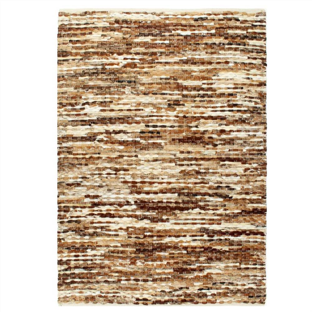 

Rug Genuine Hair-on Leather 80x150 cm Brown/White