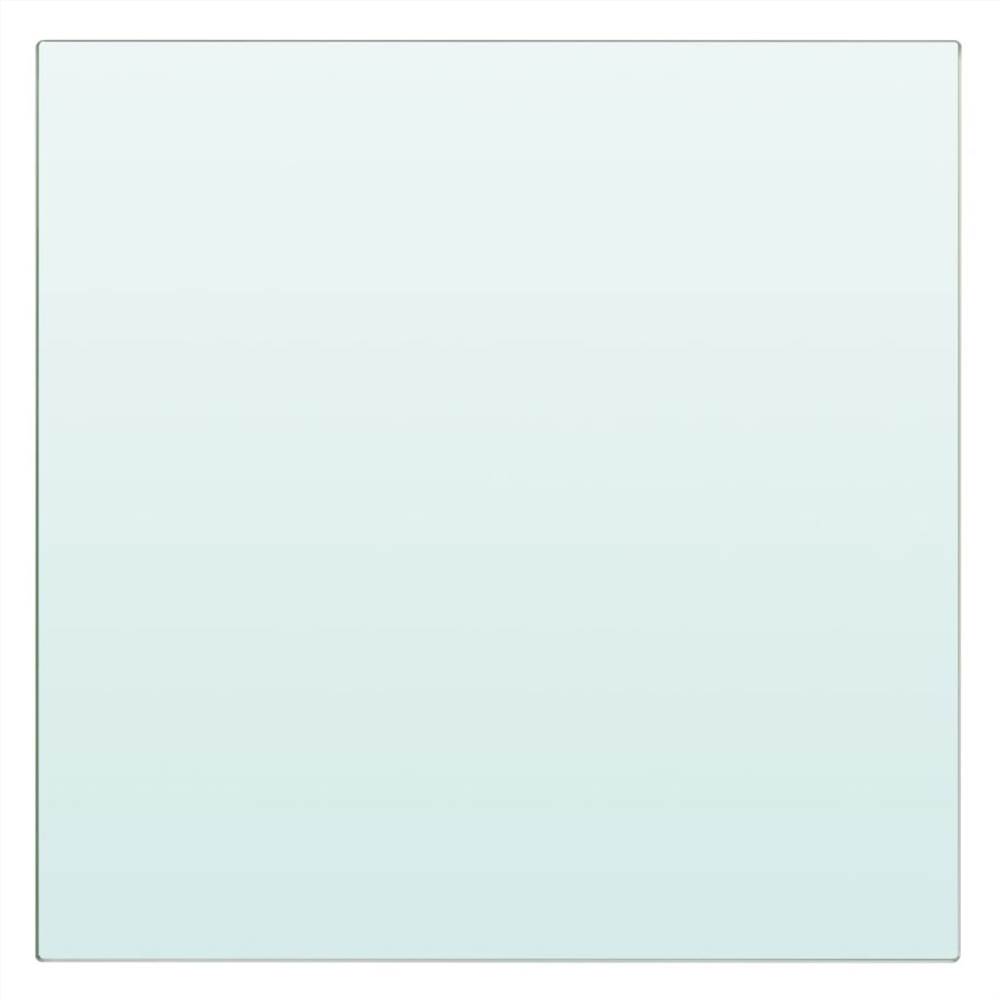 Shelf Panel Glass Clear 20x20 cm