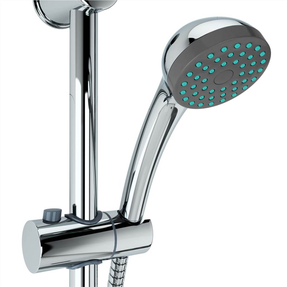 Shower Rail Set with Hand Shower Metal