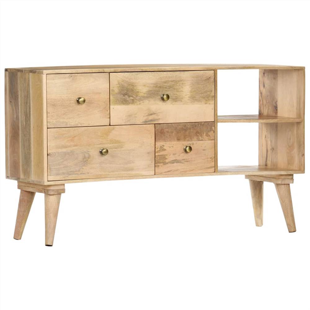 

Sideboard 110x30x62 cm Solid Mango Wood