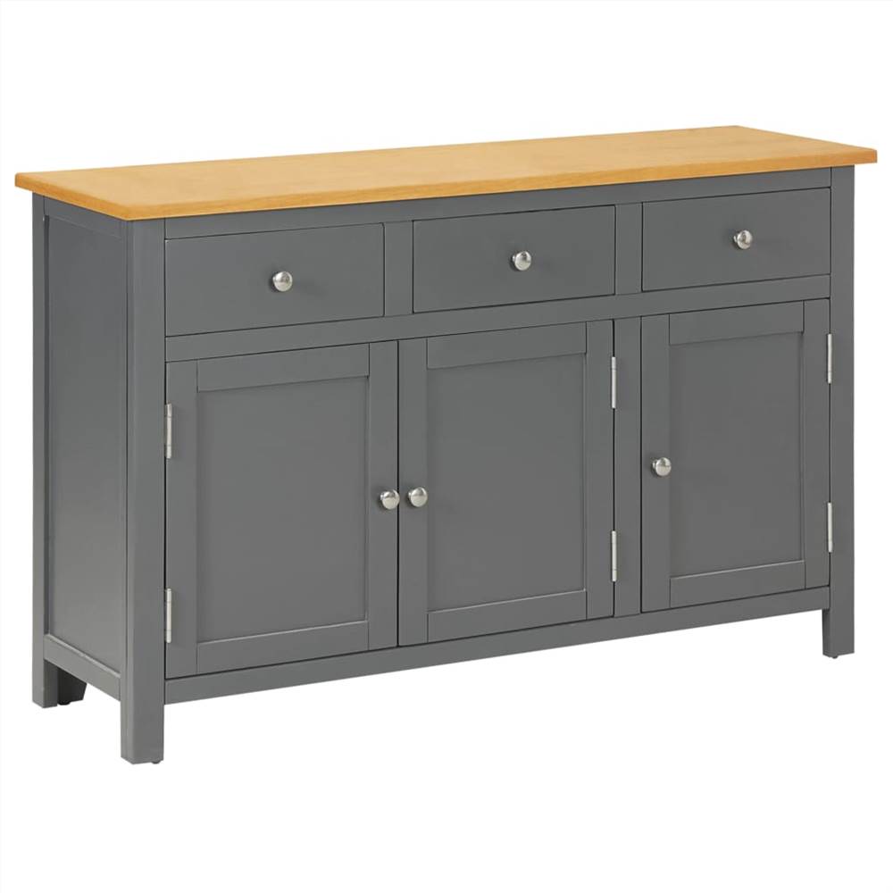 

Sideboard 110x33.5x70 cm Solid Oak Wood