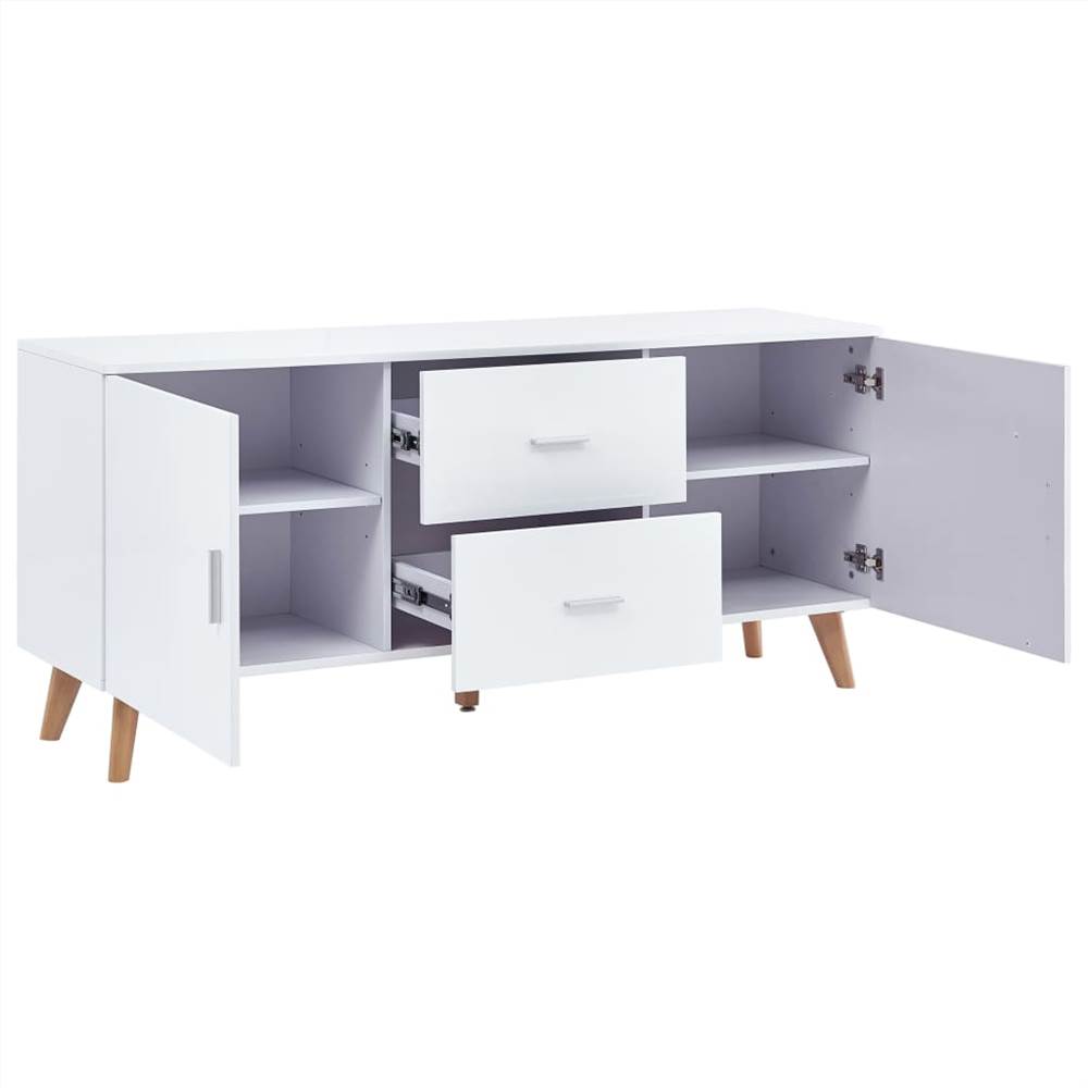 Sideboard White 160x40x70 cm MDF
