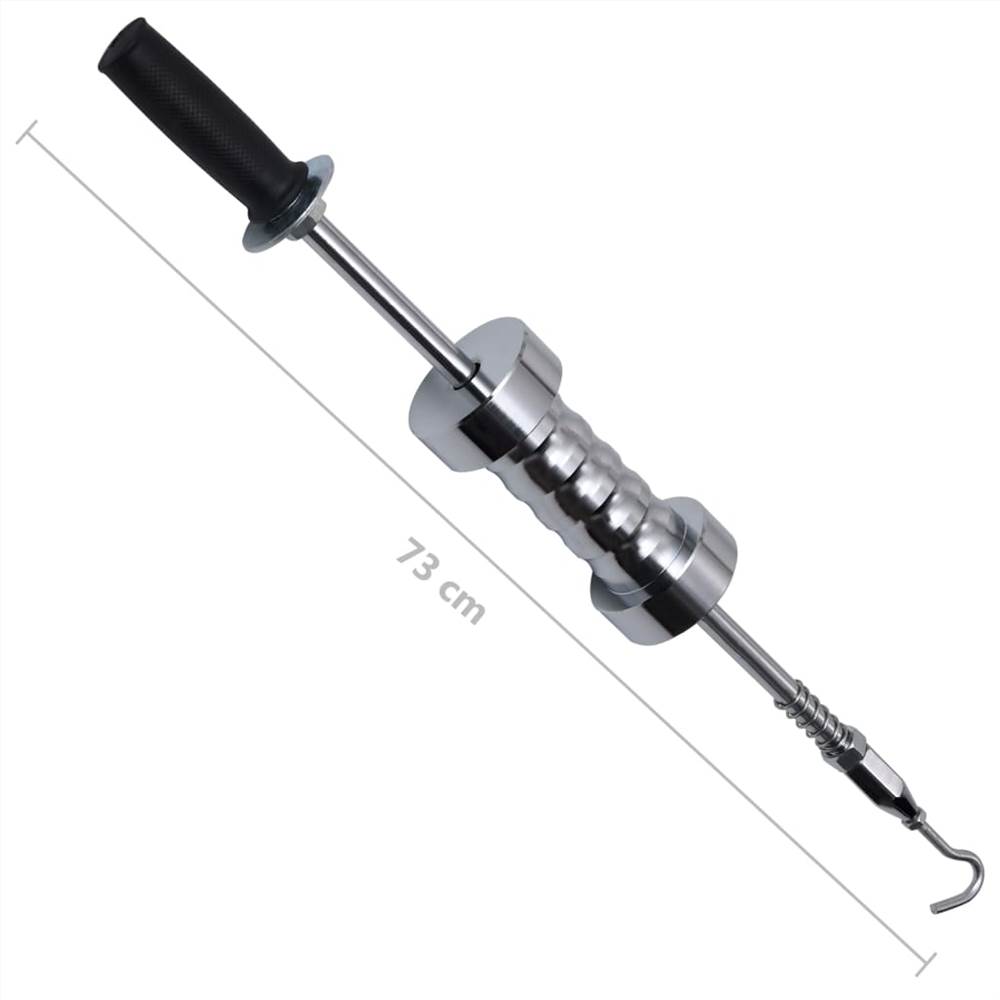 Slide Hammer with Hooks 73 cm Carbon Steel