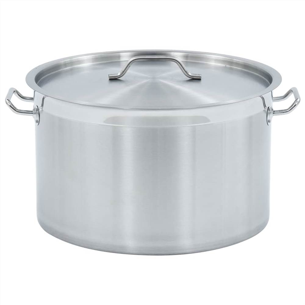 Stock Pot 44 L 45x28 cm Stainless Steel