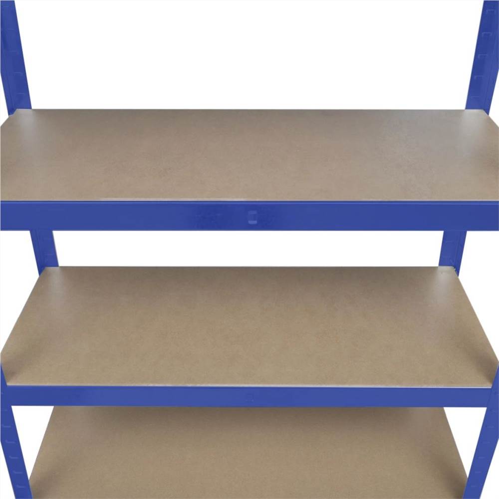 Storage Shelf Garage Storage Organizer Blue