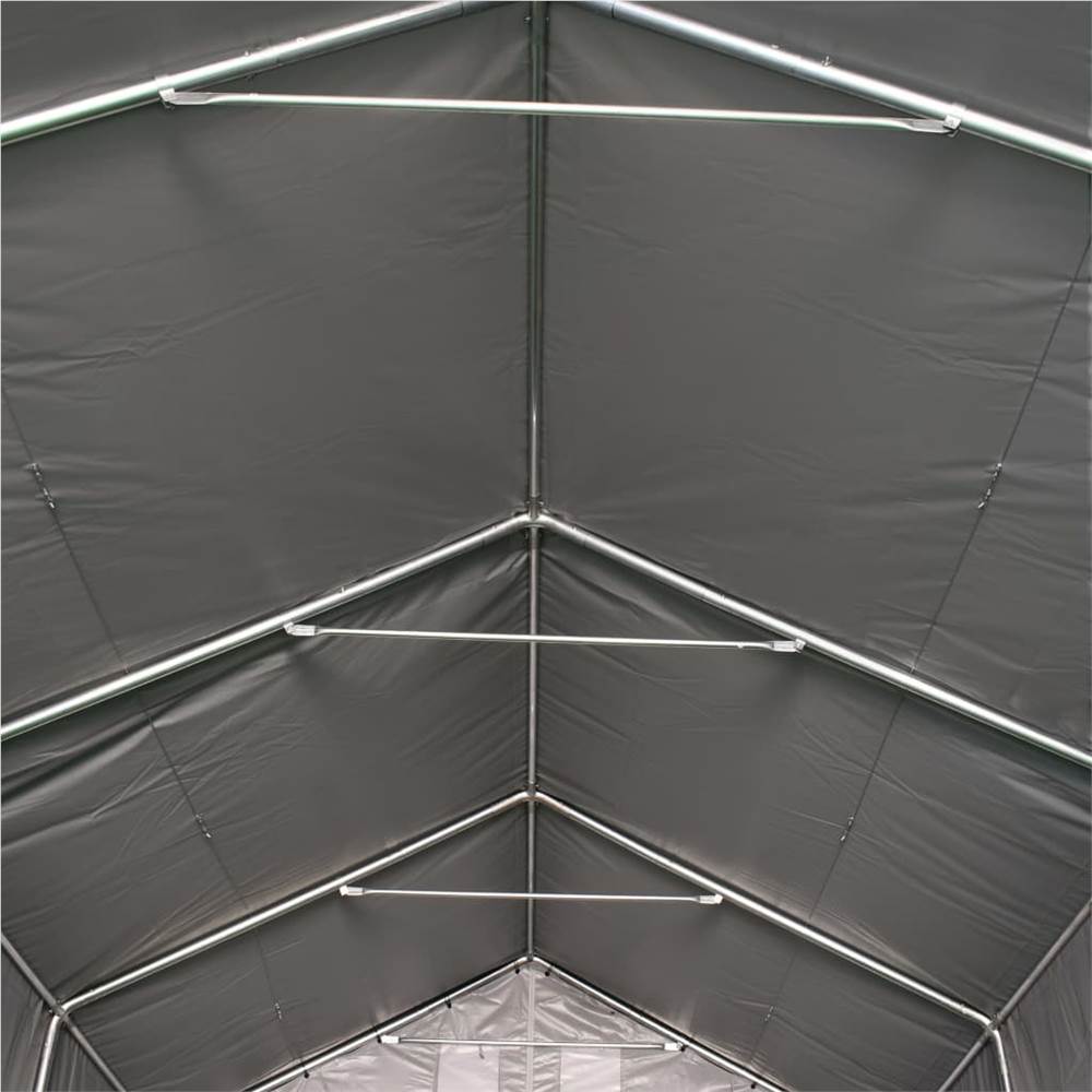 Storage Tent PVC 4x8 m Grey