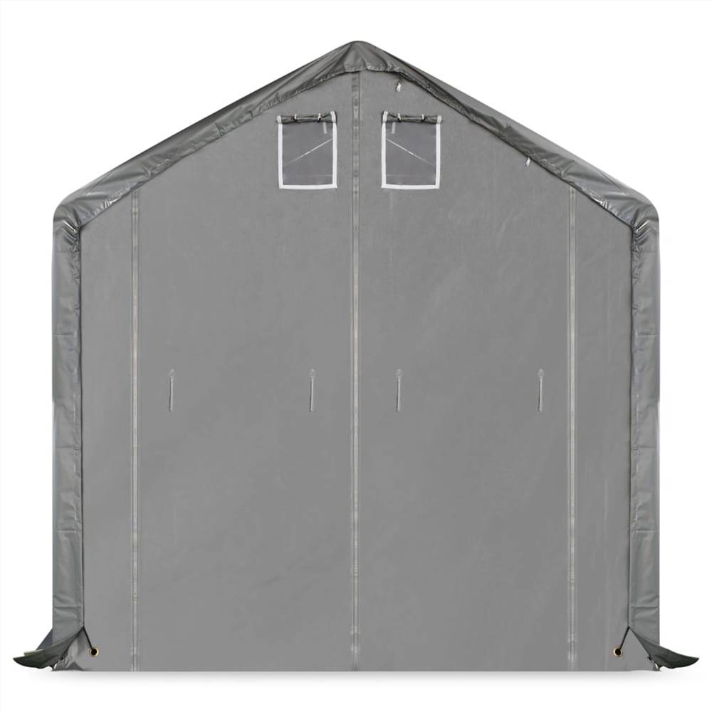 Storage Tent PVC 4x8 m Grey