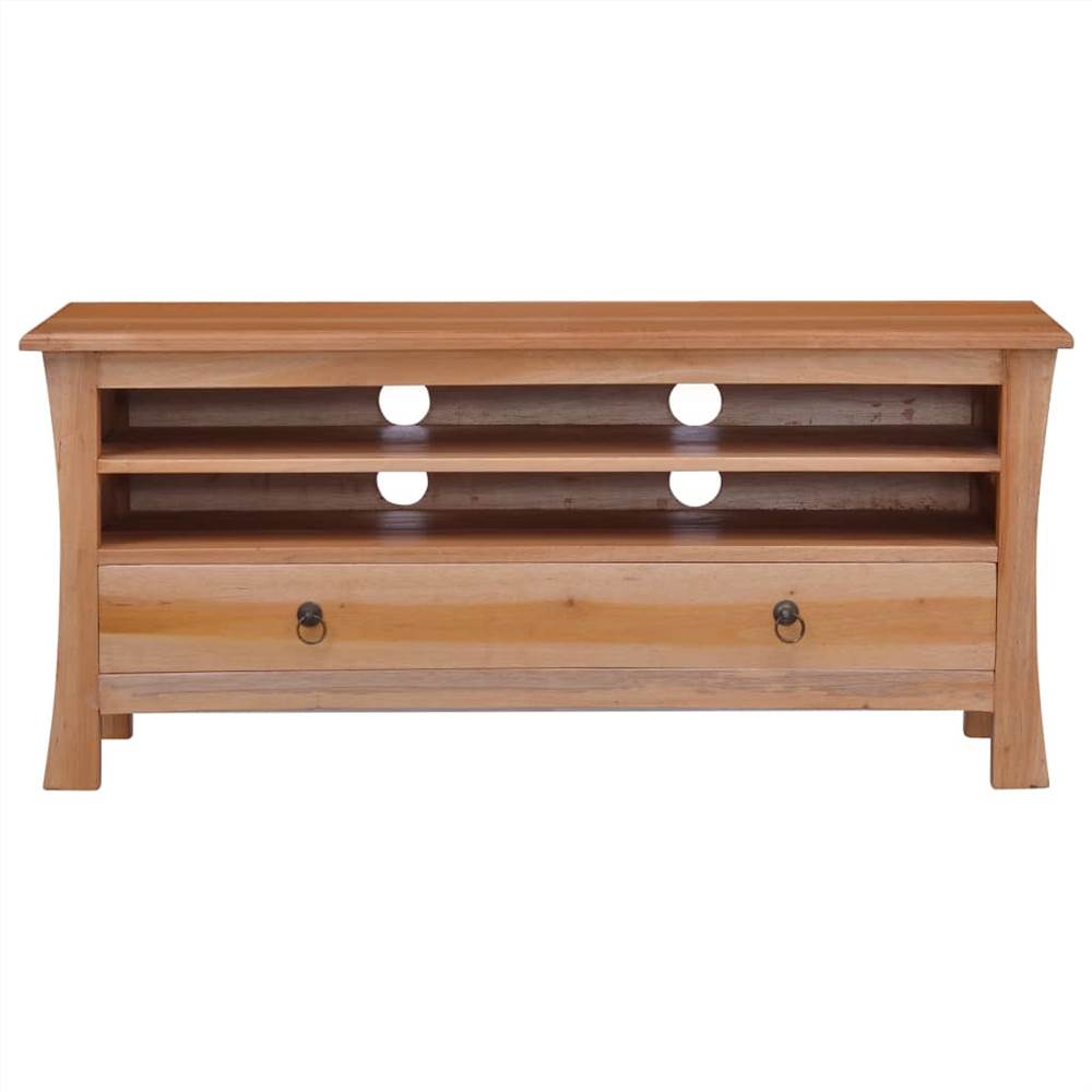 TV Cabinet 100x30x45 cm Solid Mahogany Wood