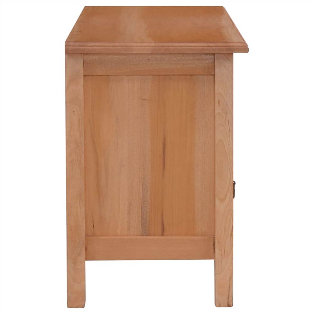 TV Cabinet 100x30x45 cm Solid Mahogany Wood