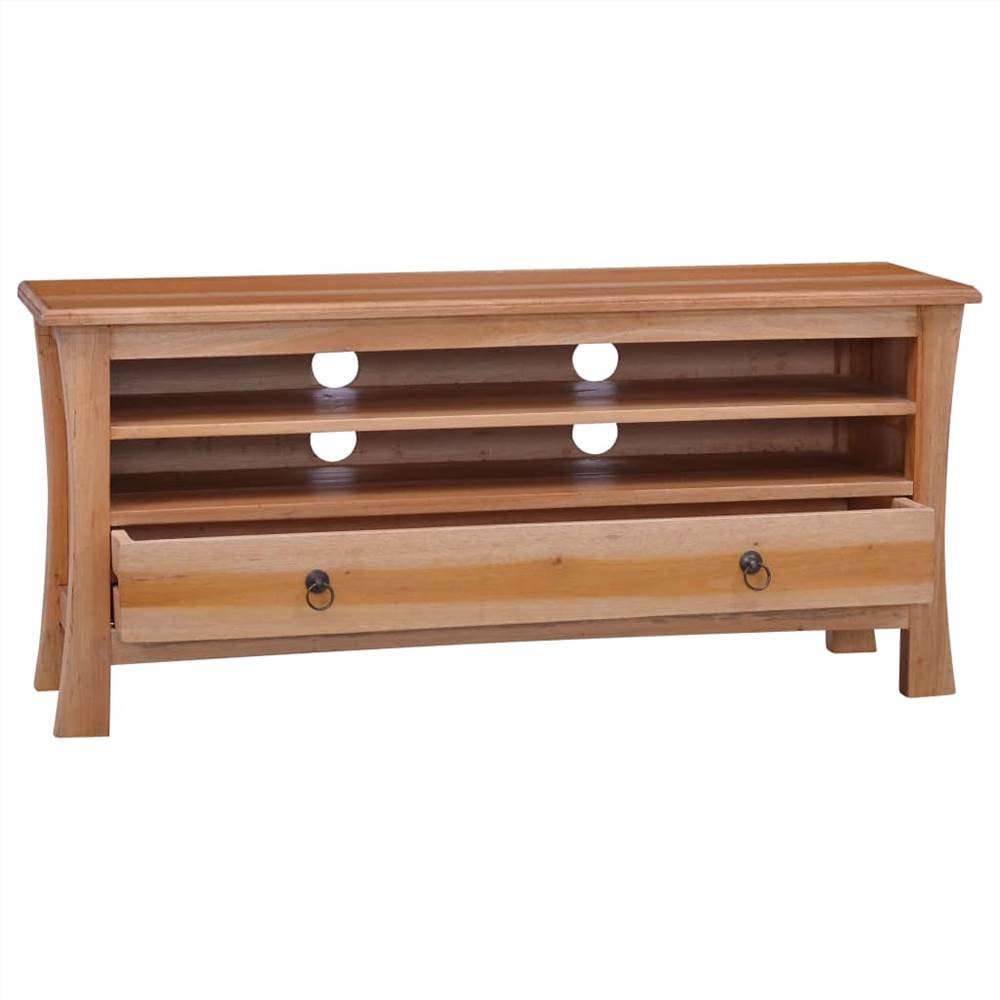 TV Cabinet 100x30x45 cm Solid Mahogany Wood