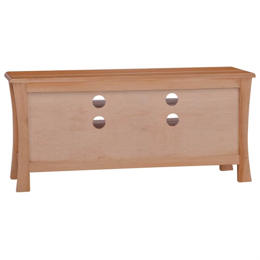 TV Cabinet 100x30x45 cm Solid Mahogany Wood