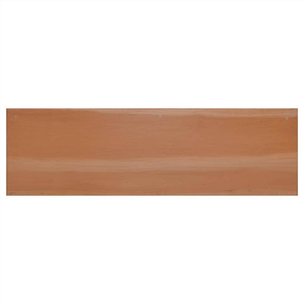 TV Cabinet 100x30x45 cm Solid Mahogany Wood