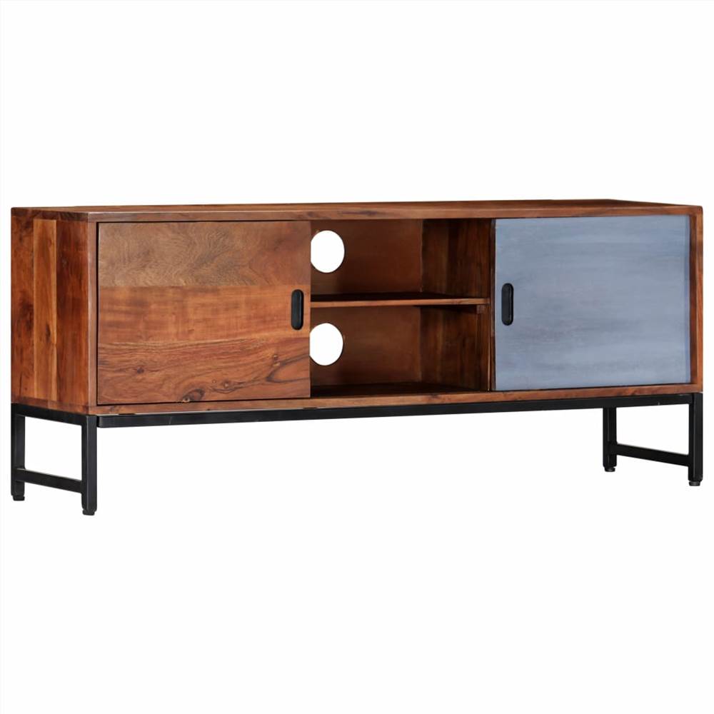 

TV Cabinet 120x30x49 cm Solid Acacia Wood