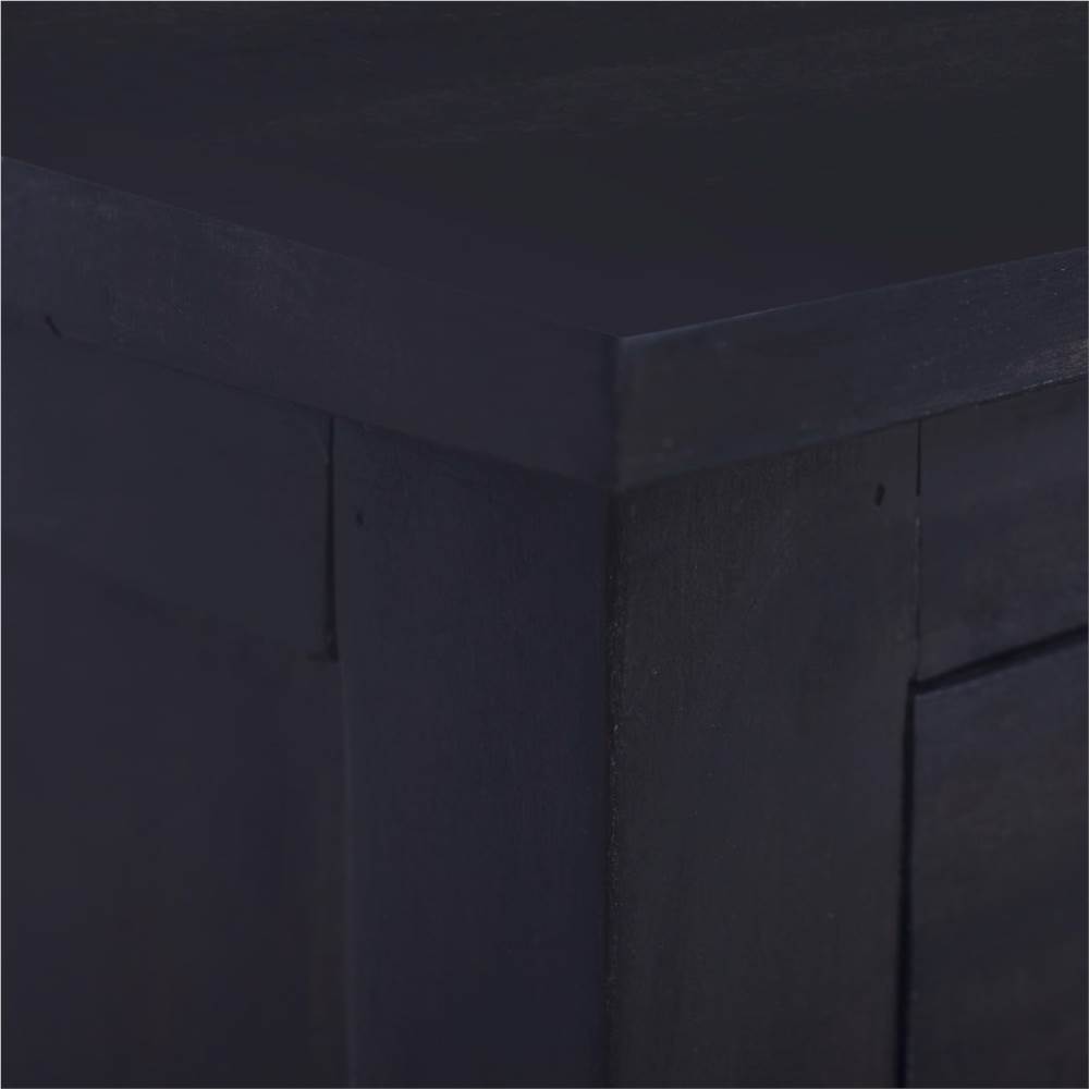 TV Cabinet Light Black Coffee 100x30x45 Cm Solid Mahogany Wood 7 TV Cabinet Light Black Coffee 100x30x45 cm Solid Mahogany Wood