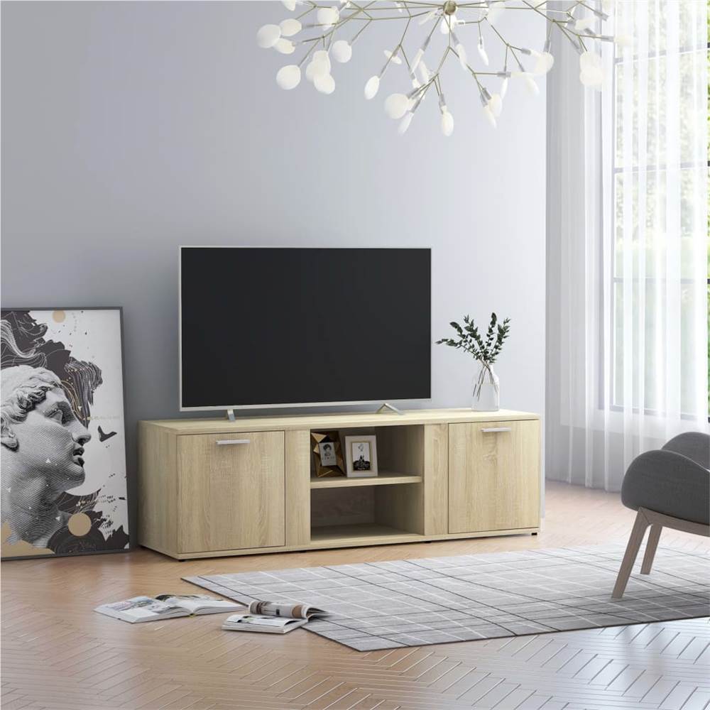 

TV Cabinet Sonoma Oak 120x34x37 cm Chipboard