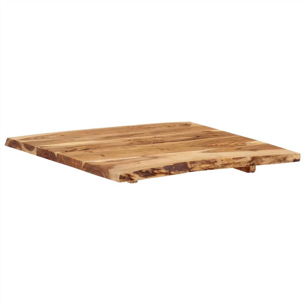 Table Top Solid Acacia Wood 60x60x2.5 cm