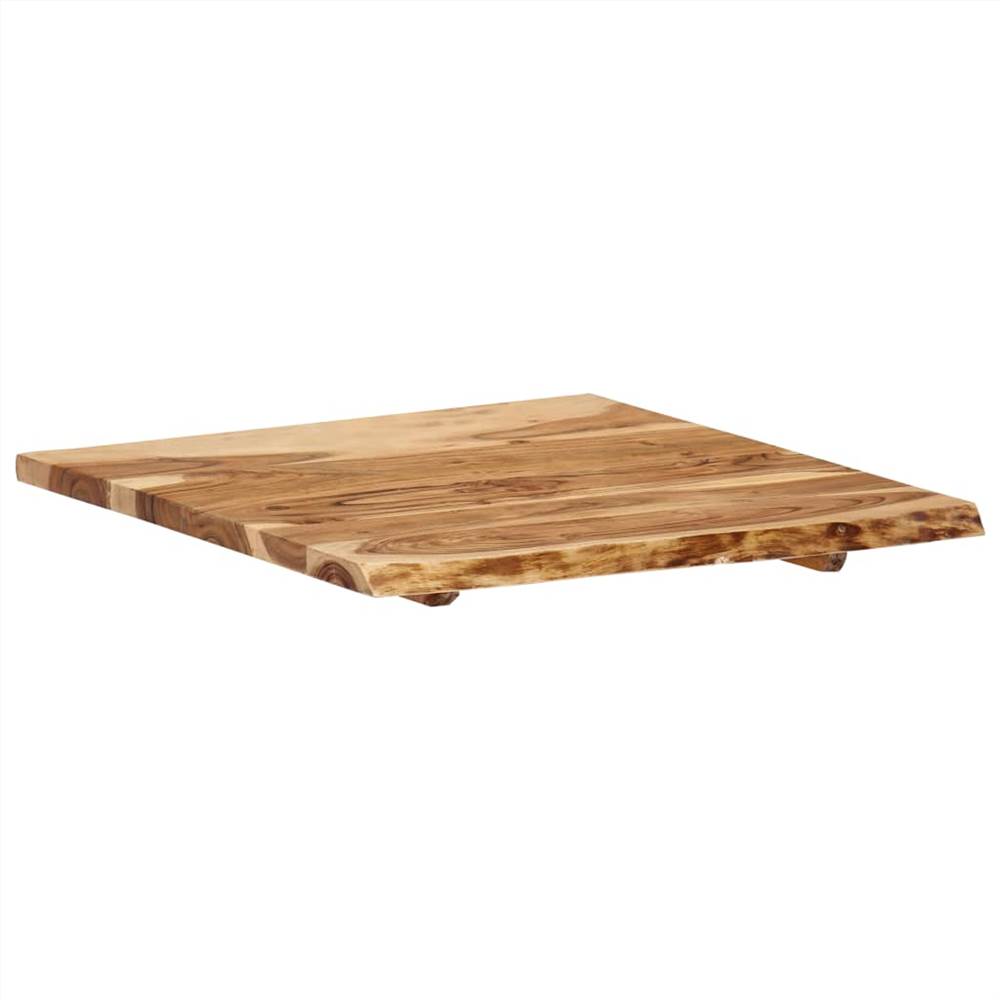 Table Top Solid Acacia Wood 60x60x2.5 cm