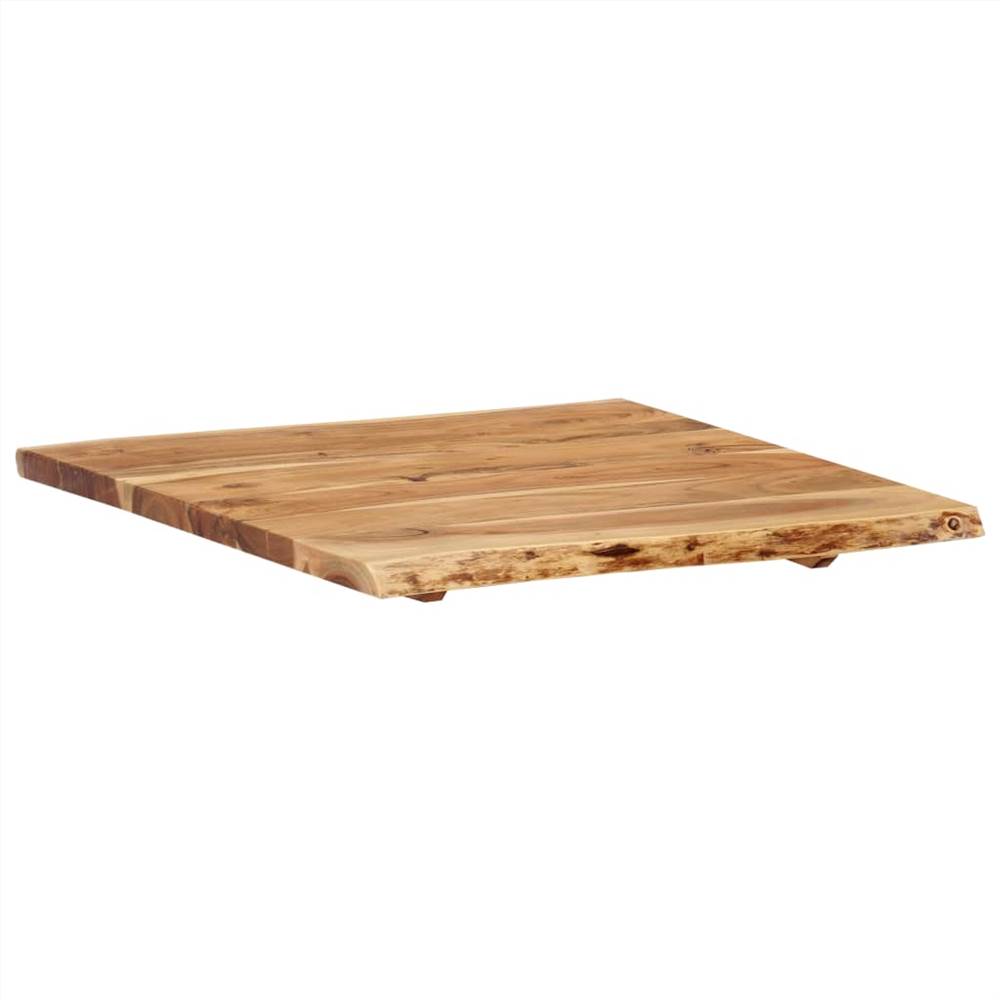 Table Top Solid Acacia Wood 60x60x2.5 cm