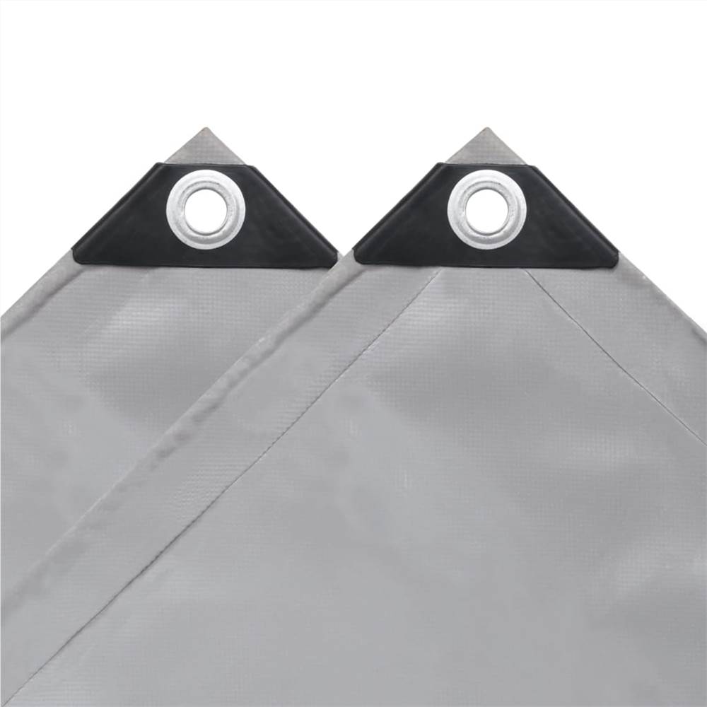 Tarpaulin 650 g/m² 4x7 m Grey