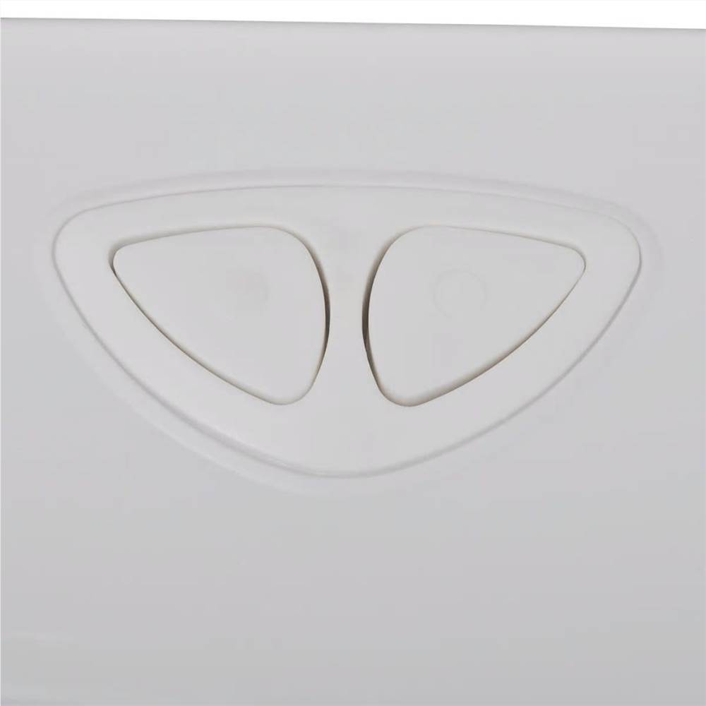 Toilet Cistern 3/6 L White