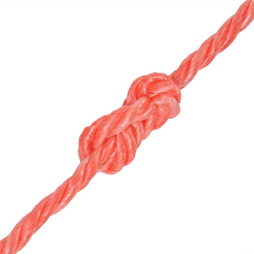 Twisted Rope Polypropylene 6 mm 200 m Orange