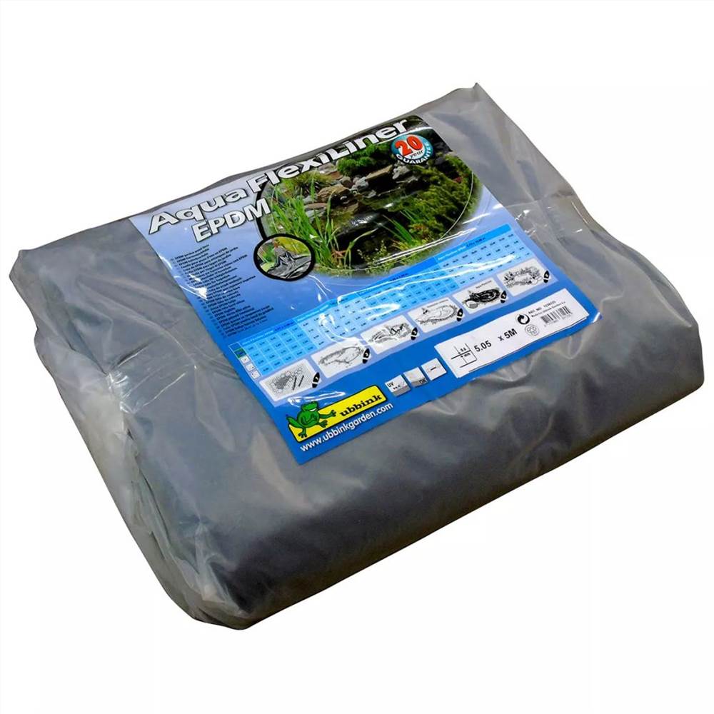 

Ubbink Pond Liner AquaFlexiLiner EPDM 5x5.05 m 1336125