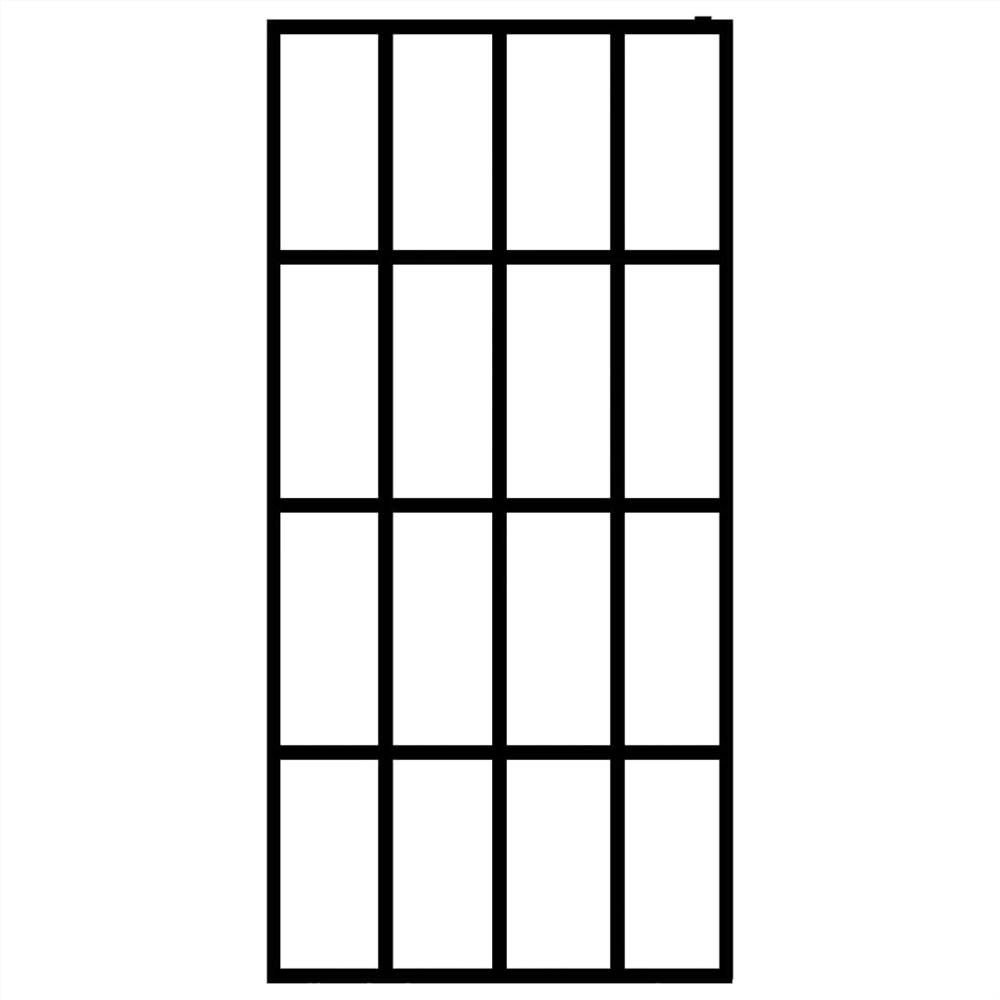 Walk-in Shower Screen Tempered Glass 80x195 cm