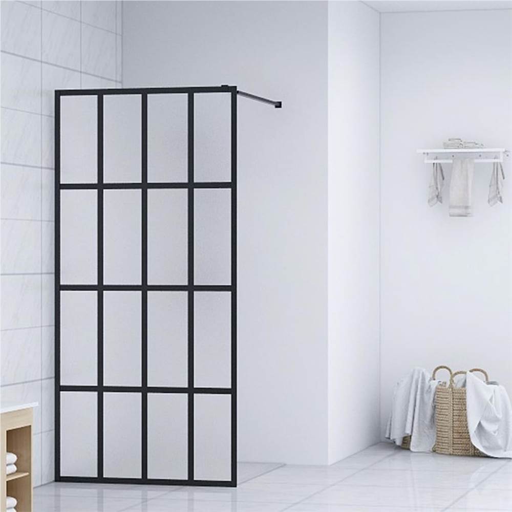 

Walk-in Shower Screen Tempered Glass 90x195 cm