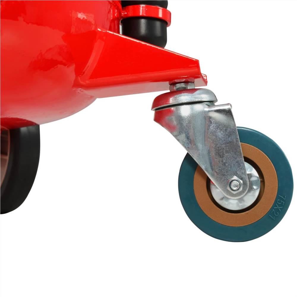 Waste Oil Drainer 70 L Steel Red