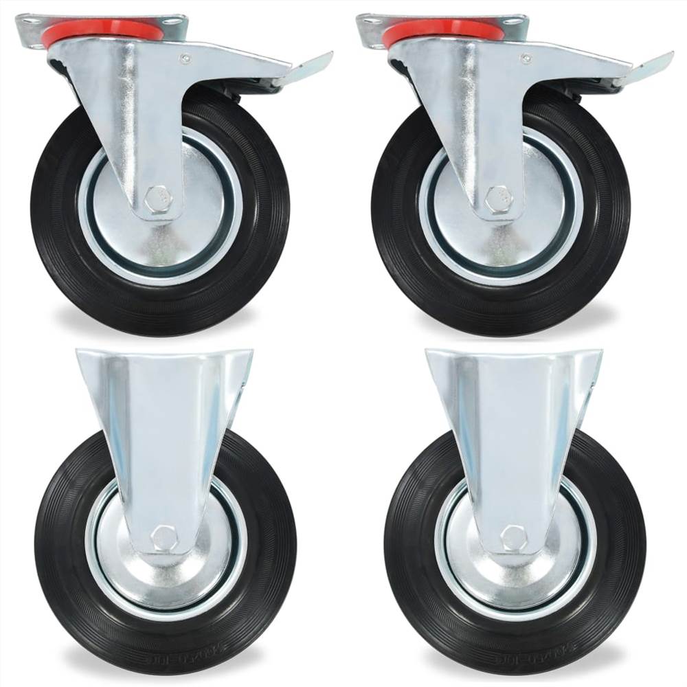 12 pcs Casters 200 mm