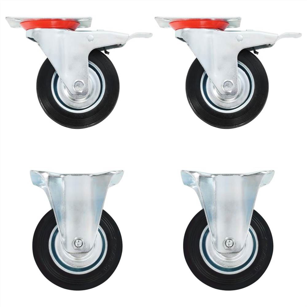 16 pcs Casters 100 mm