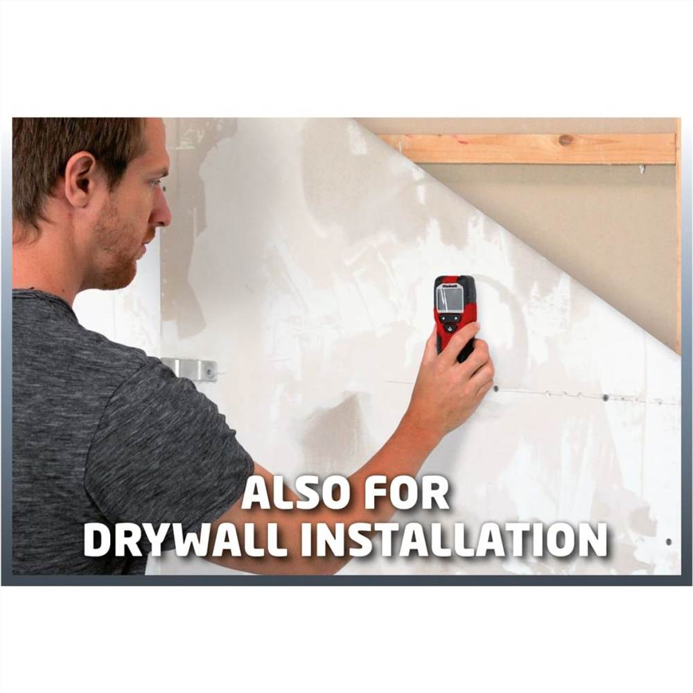 Einhell Digital Pipe, Wire and Stud Detector TC-MD 50 Red 2270090