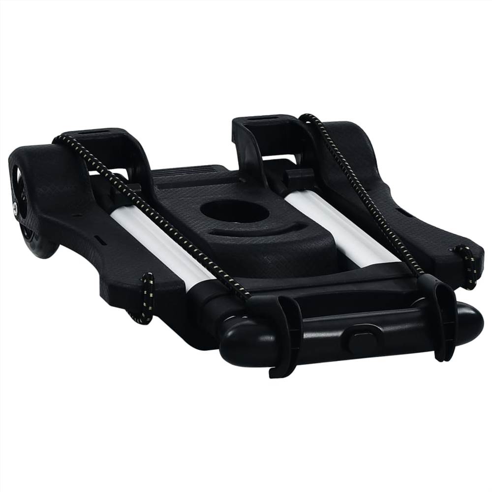 Foldable Transport Trolley 45 kg Aluminium Sliver